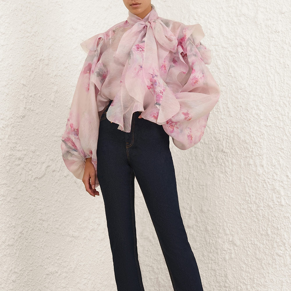 ZIMMERM* ruffled top